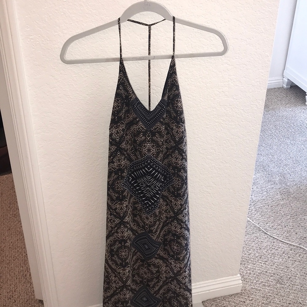 ASTR Printed tribal maxi dress